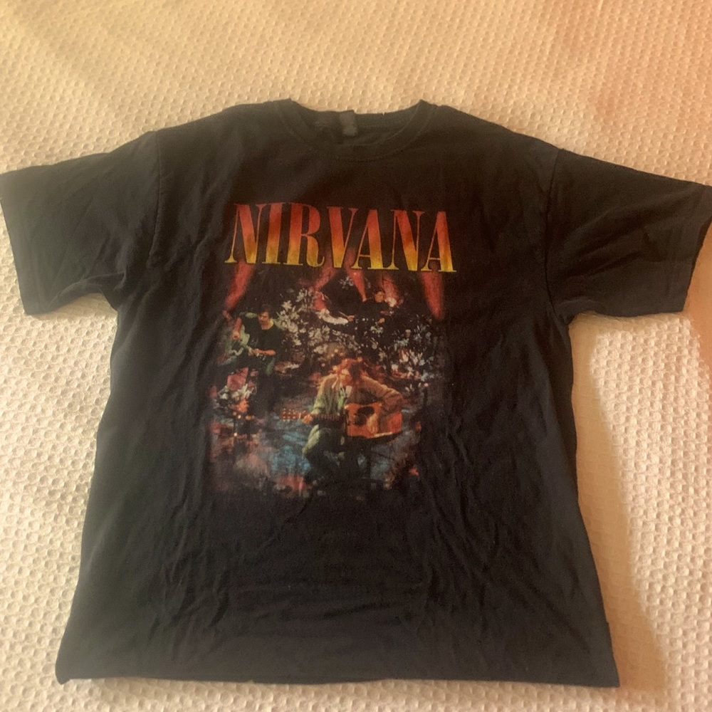 nirvana tshirt